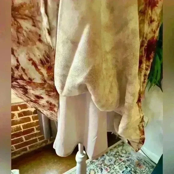 Forever 21 Multicolor-Pleaded Dress-Size M-NWT - Picture 2 of 8